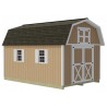 Best Barns Craftsman's Cove Standard 10x16 Wood Barn Kit w/ Doors Centered on Gable - (CCOVDG16) Best Barns Craftsman's Cove Standard 10x16 Wood Barn Kit w/ Doors Centered on Gable - (CCOVDG16)