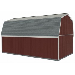 Best Barns Crafted Colossal 16x32 Barndominium Wood Kit with Dormer & Walk-In Man Door - (CCOLMD32)