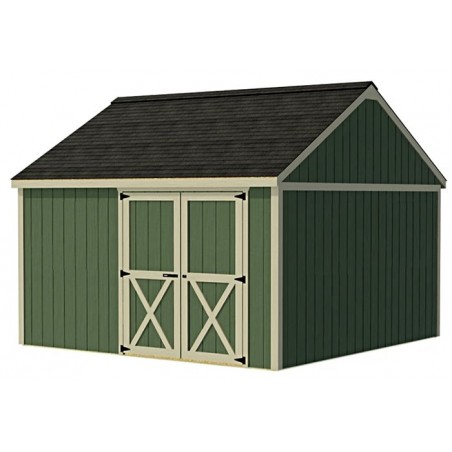 Best Barns Backyard Basecamp Standard 12x12 Pre-Cut Wood Shed Kit w/ Barn Doors on Eave - (BBASDE12) Best Barns Backyard Basecamp Standard 12x12 Pre-Cut Wood Shed Kit w/ Barn Doors on Eave - (BBASDE12)