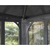 Palram Ledro 12x12 Enclosed Gazebo - Aluminum Structure