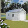 Best Barns Tailored Titan 12x16 Wood Garage Kit - Prep for Vinyl (TTITND16VL)