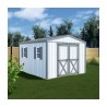 Best Barns Handmade Haven 10x12 Wood Shed Kit w/ Centered Gable Door (HHAVDG12)
