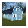 Best Barns Handcrafted Homestead 16x32 XL Wood Barn Kit with Transom Doors - (HHOMTD32)