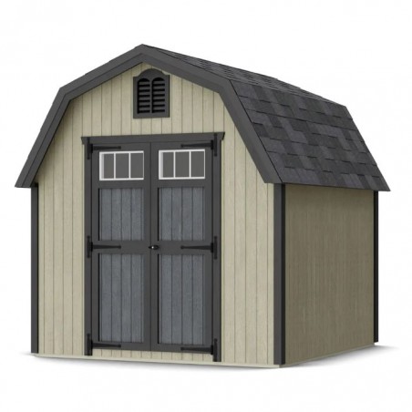 Little Cottage Co. 8x8 Colonial Greenfield Wood Barn Kit - (8x8 GCGS-PC)