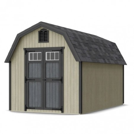 Little Cottage Co. 8x14 Colonial Greenfield Wood Barn Kit - (8x14 GCGS-PC)