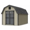 Little Cottage Co. 8x14 Colonial Greenfield Wood Barn Kit - (8x14 GCGS-PC)