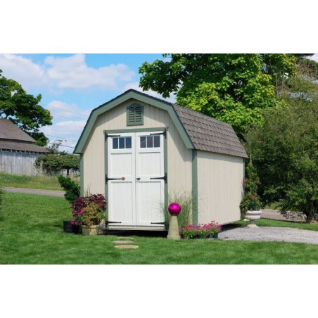 Little Cottage Co. 8x16 Colonial Greenfield Wood Barn Kit - (8x16 GCGS-PC)