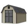 Little Cottage Co. 8x16 Colonial Greenfield Wood Barn Kit - (8x16 GCGS-PC)