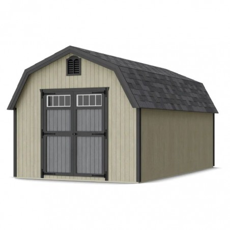 Little Cottage Co. 10x18 Colonial Greenfield Wood Barn Kit - (10x18 GCGS-PC)