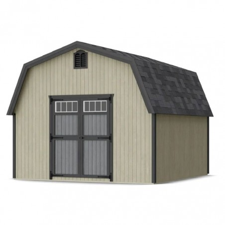 Little Cottage Co. 12x12 Colonial Greenfield Wood Barn Kit - (12x12 GCGS-PC)