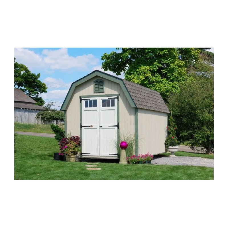 Little Cottage Co. 12x16 Colonial Greenfield Wood Barn Kit - (12x16 GCGS-PC)