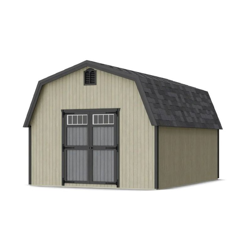 Little Cottage Co. 12x16 Colonial Greenfield Wood Barn Kit - (12x16 GCGS-PC)