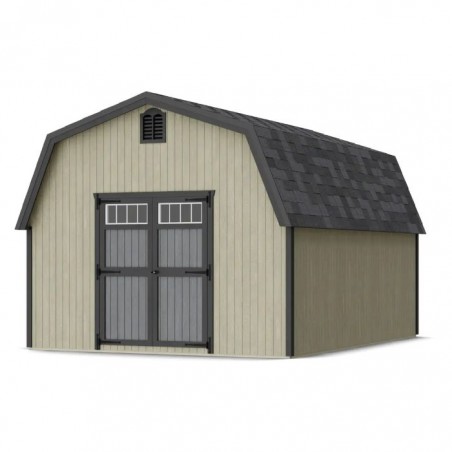 Little Cottage Co. 12x16 Colonial Greenfield Wood Barn Kit - (12x16 GCGS-PC)