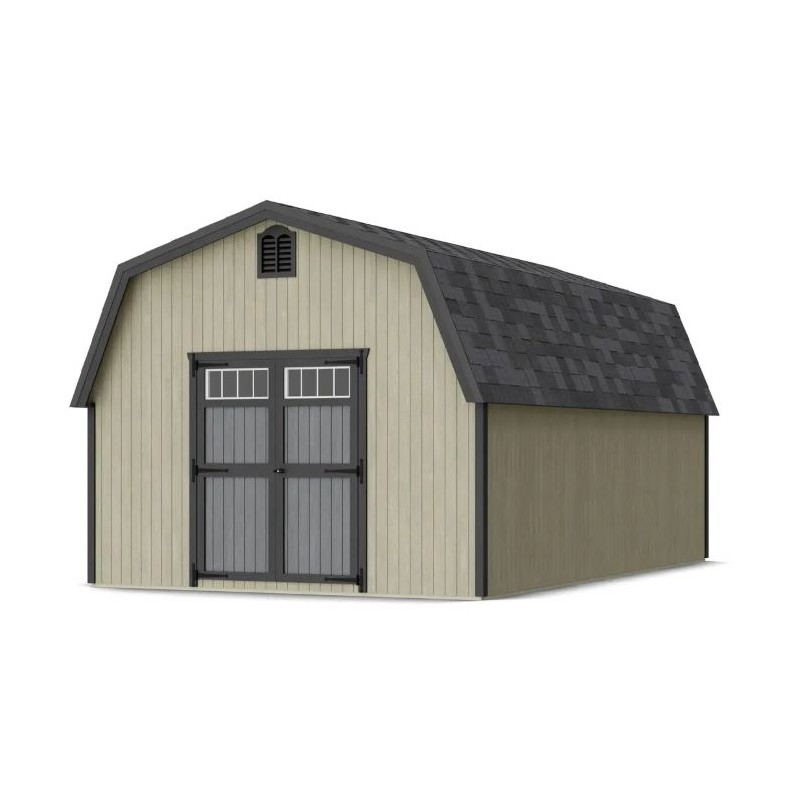 Little Cottage Co. 12x20 Colonial Greenfield Wood Barn Kit - (12x20 GCGS-PC)