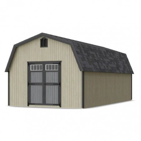 Little Cottage Co. 12x24 Colonial Greenfield Wood Barn Kit - (12x24 GCGS-PC)