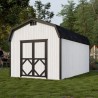 Little Cottage Co. 10x18 Classic Gambrel Barn Wood Shed Kit w/ 6' Sidewalls - (10x18 CGB-6-PC)