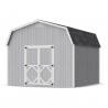 Little Cottage Co. 12x12 Classic Gambrel Barn Wood Shed Kit w/ 6' Sidewalls - (12x12 CGB-6-PC)