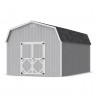 Little Cottage Co. 12x18 Classic Gambrel Barn Wood Shed Kit w/ 6' Sidewalls - (12x18 CGB-6-PC)