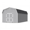 Little Cottage Co. 12x24 Classic Gambrel Barn Wood Shed Kit w/ 6' Sidewalls - (12x24 CGB-6-PC)