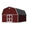 Little Cottage Co. 16x24 Classic Gambrel Large Barn Wood Shed Kit - (16x24 CGLB-PC)