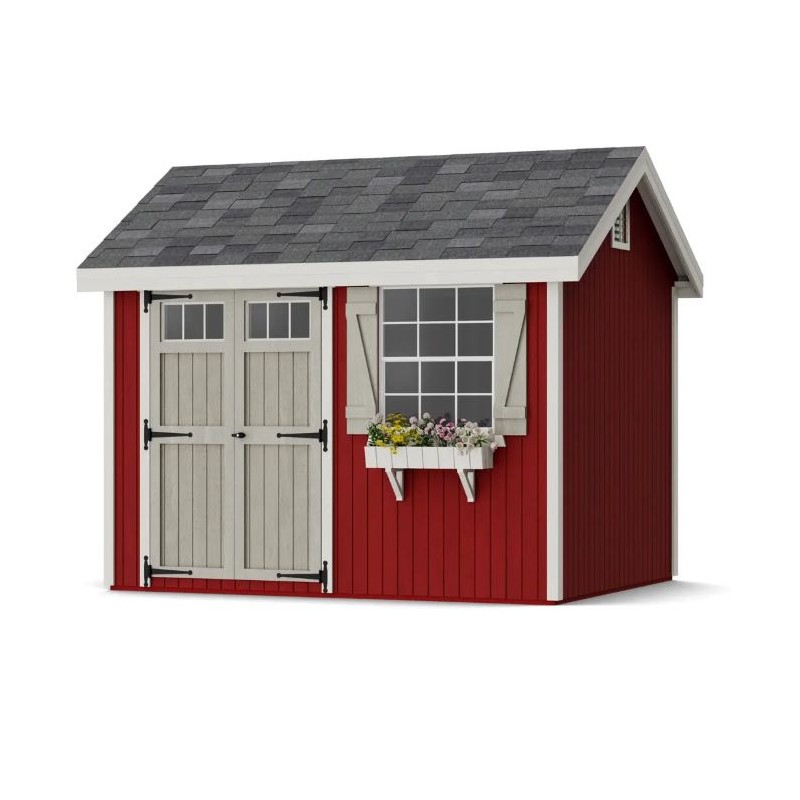 Little Cottage Co. 8x10 Colonial Pinehurst Wood Shed Kit - (8x10 PCGS-PC)