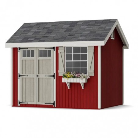 Little Cottage Co. 8x10 Colonial Pinehurst Wood Shed Kit - (8x10 PCGS-PC)