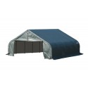 Shelter Logic 18x28x11 Peak Style Shelter, Green (80025)