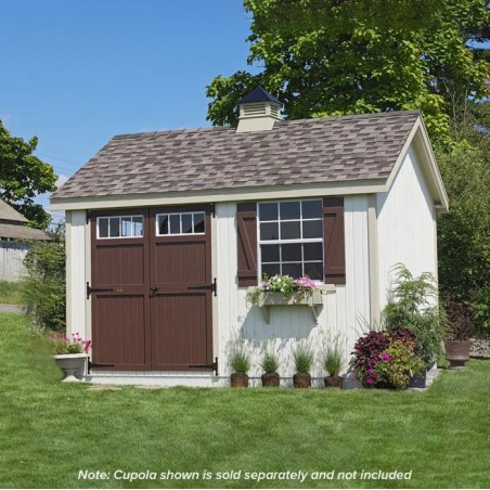 Little Cottage Co. 12x12 Colonial Pinehurst Wood Shed Kit - (12x12 PCGS-PC)