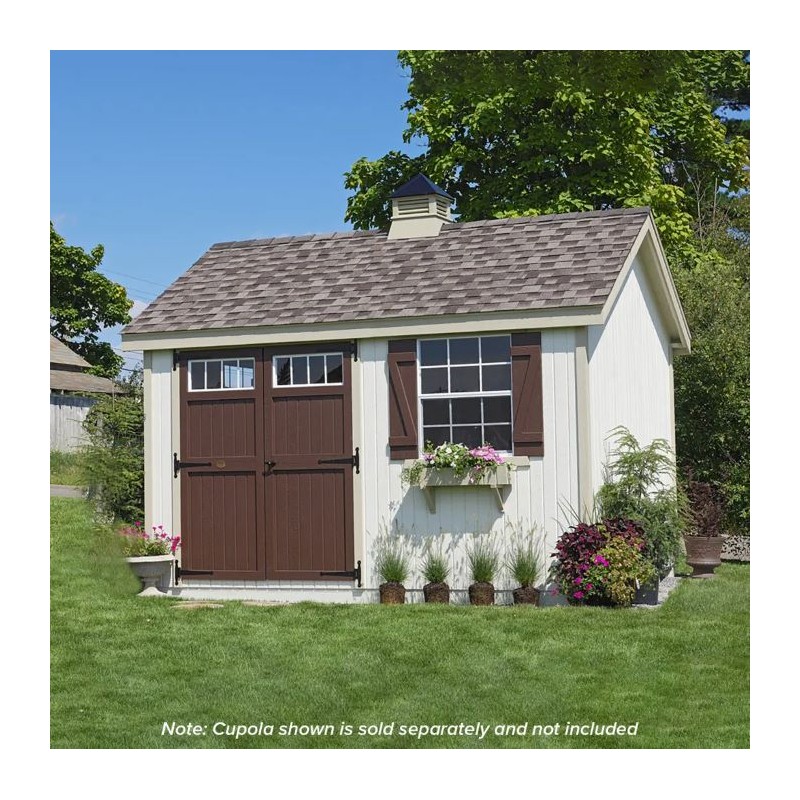 Little Cottage Co. 12x14 Colonial Pinehurst Wood Shed Kit - (12x14 PCGS-PC)