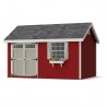 Little Cottage Co. 12x14 Colonial Pinehurst Wood Shed Kit - (12x14 PCGS-PC)