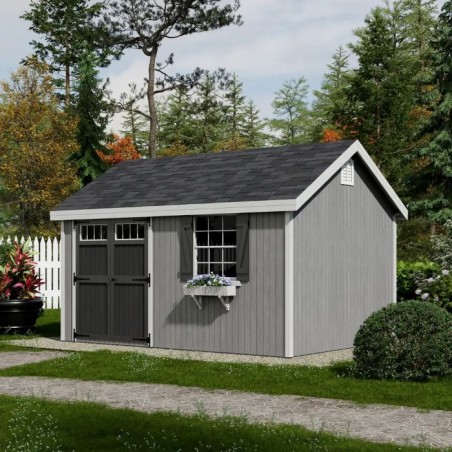 Little Cottage Co. 12x14 Colonial Pinehurst Wood Shed Kit - (12x14 PCGS-PC)