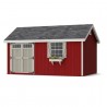 Little Cottage Co. 12x16 Colonial Pinehurst Wood Shed Kit - (12x16 PCGS-PC)