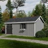 Little Cottage Co. 12x20 Colonial Pinehurst Wood Shed Kit - (12x20 PCGS-PC)