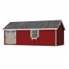 Little Cottage Co. 12x24 Colonial Pinehurst Wood Shed Kit - (12x24 PCGS-PC)