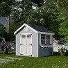 Little Cottage Co. 8x8 Colonial Williamsburg Wood Shed Kit - (8x8 WCGS-PC)