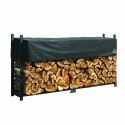 Shelter Logic 8ft Ultra Duty Firewood Rack w/ Cover (90475)