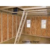 Best Barns Planner’s Paradise 12x20 Pre-Cut Wood Shed Kit w/ Transom Doors – (PPARTD20)