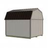 Best Barns Craftsman's Cove Premium 10x12 Wood Barn Kit w/ Doors Centered on Eave - (CCOVDE12)