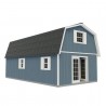 Best Barns Handcrafted Homestead 16x24 XL Wood Barn Kit (HHOMND24)