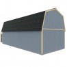 Best Barns Handcrafted Homestead 16x32 XL Wood Barn Kit with Transom Doors - (HHOMTD32)