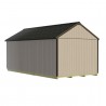 Best Barns Tailored Titan Standard 12x20 Wood Garage Kit w/ 6/12 Pitch Roof, No Doors (TTITND20)