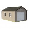 Best Barns Tailored Titan Standard 12x20 Wood Garage Kit w/ 6/12 Pitch Roof, No Doors (TTITND20)