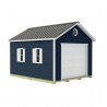 Best Barns Tailored Titan 12x16 Wood Garage Kit - Prep for Vinyl (TTITND16VL)