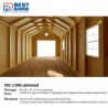 Best Barns Tailored Titan 12x24 Wood Garage Kit - Prep for Vinyl - (TTITND24VL)