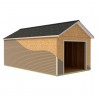 Best Barns Tailored Titan 12x24 Wood Garage Kit - Prep for Vinyl - (TTITND24VL)