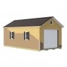 Best Barns Tailored Titan 12x24 Wood Garage Kit - Prep for Vinyl - (TTITND24VL)