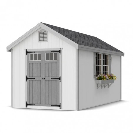 Little Cottage Co. 8x16 Colonial Williamsburg Wood Shed Kit - (8x16 WCGS-PC)