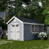 Little Cottage Co. 8x16 Colonial Williamsburg Wood Shed Kit - (8x16 WCGS-PC)