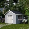 Little Cottage Co. 10x12 Colonial Williamsburg Wood Shed Kit - (10x12 WCGS-PC)