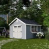 Little Cottage Co. 10x14 Colonial Williamsburg Wood Shed Kit - (10x14 WCGS-PC)